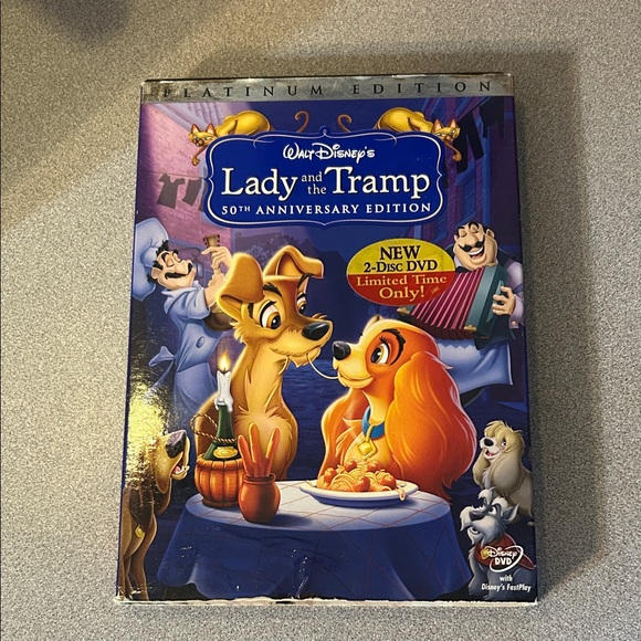 Disney Lady and the Tramp 50th Anniversary Edition DVD - Picture 1 of 7